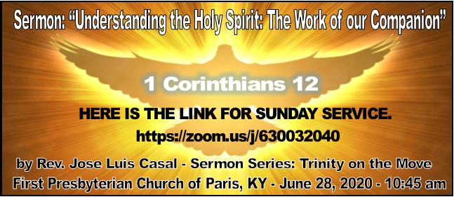 We invite you to join us in our online worship service this coming Sunday June 28, 2020 at 10:45 am